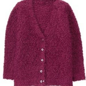 GYMBOREE fuzzy cardigan girls